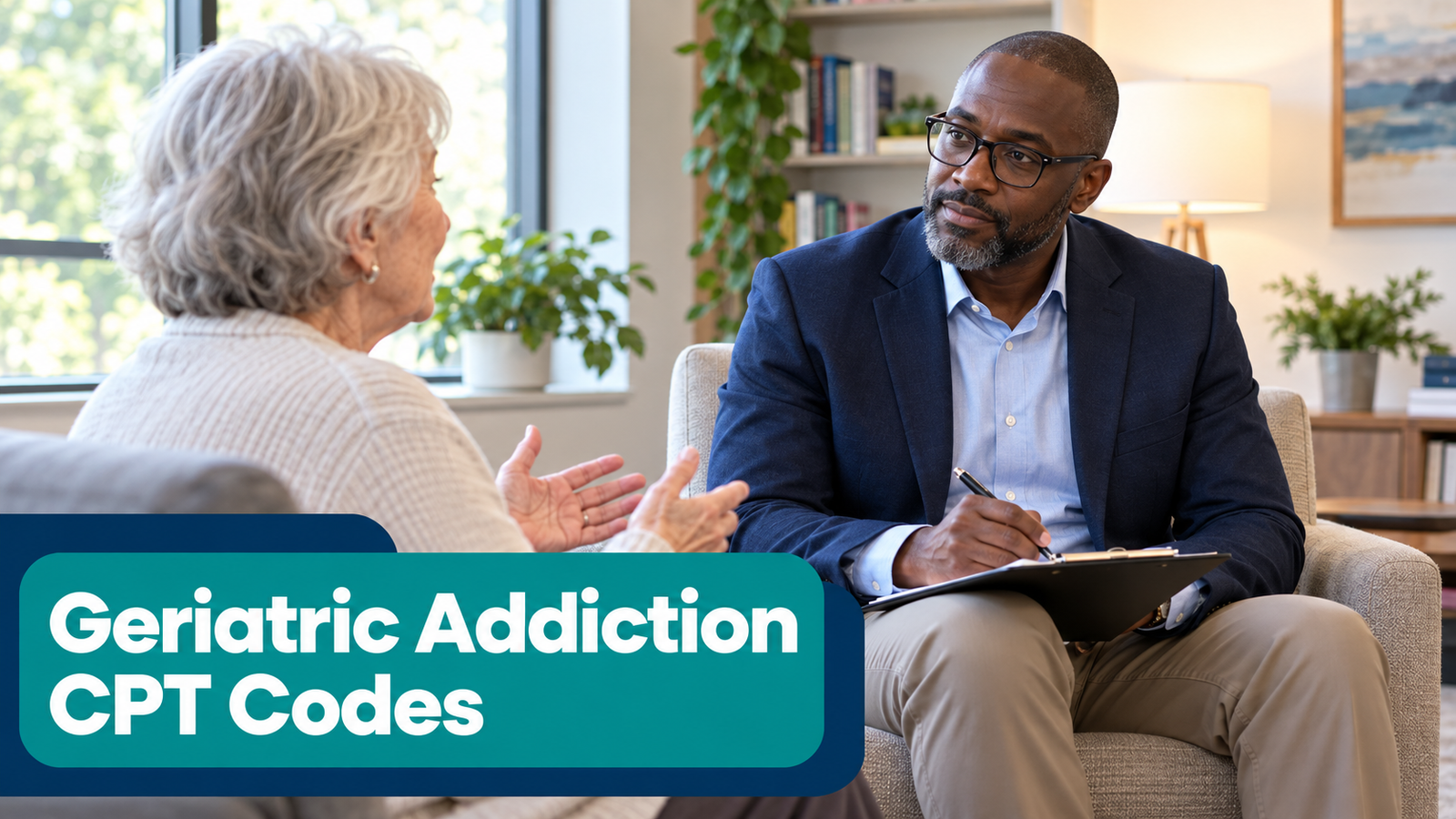 Geriatric addiction counseling consultation