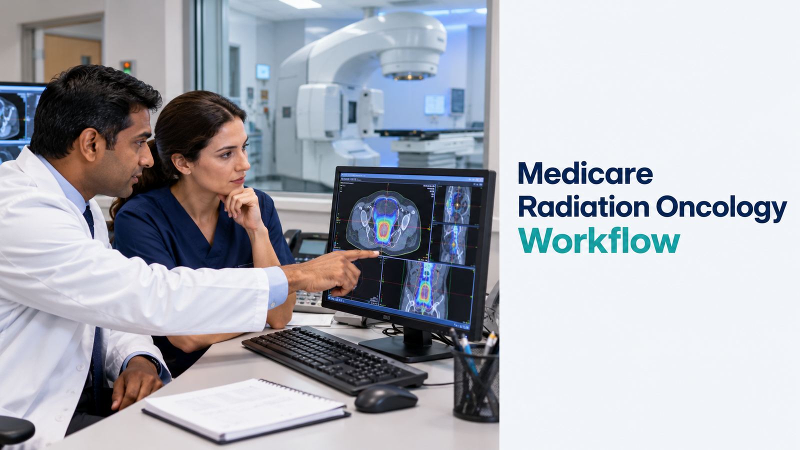 Radiation oncology planning workflow