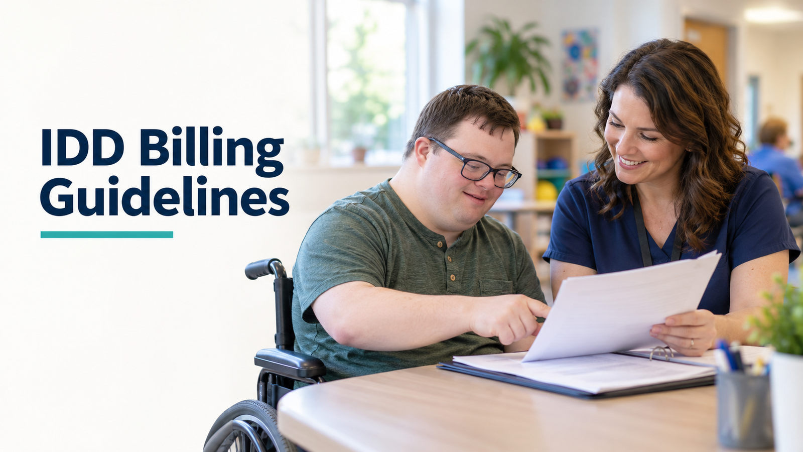 Reviewing IDD billing guidelines together